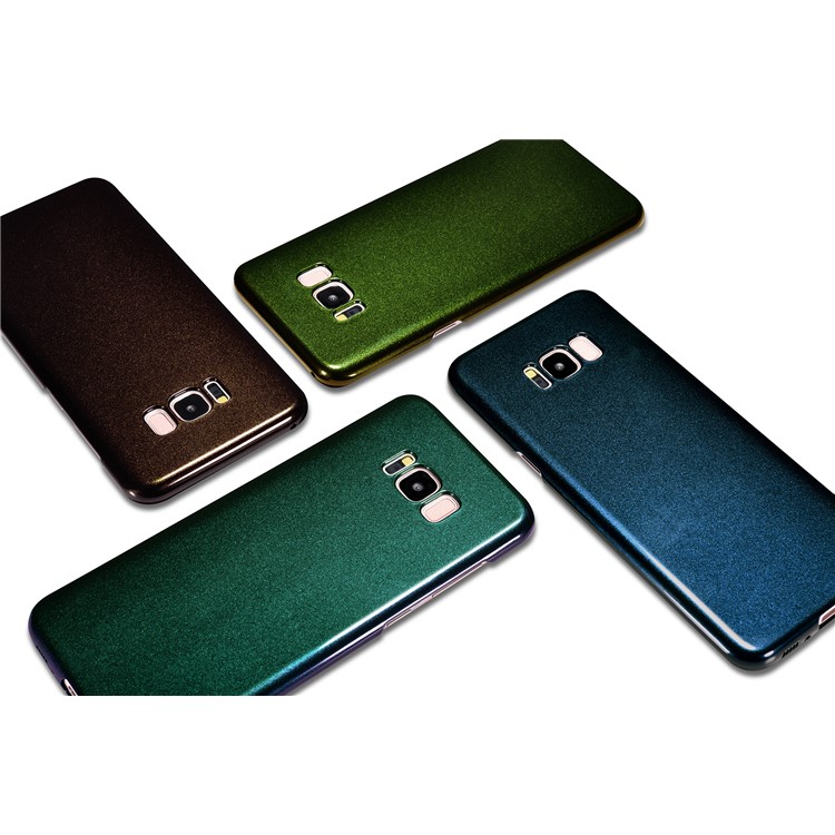 XOOMZ PC Hard Mobile Phone Case for Samsung Galaxy S8 Plus SM-G955 - Light Green-2