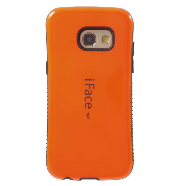 

IFACE MALL PC + TPU Protection Combo Mobile Shell for Samsung Galaxy A3 (2017) - Orange, Galaxy A3 (2017)