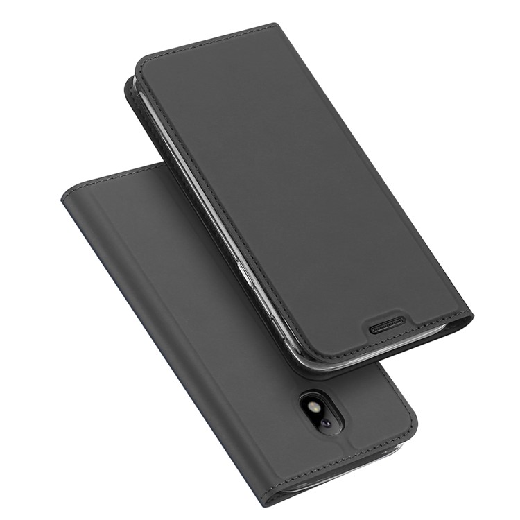 

DUX DUCIS Skin Pro Series Leather Stand Case with Card Slot for Samsung Galaxy J3 (2017) EU Version - Black, Galaxy J3 (2017)