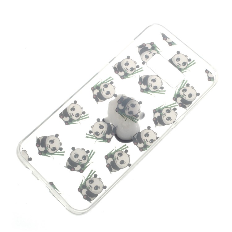 Squishy Soft 3D Silicone Kneading Panda TPU Case for Samsung Galaxy S8+ Plus SM-G955 - Panda Pattern-12