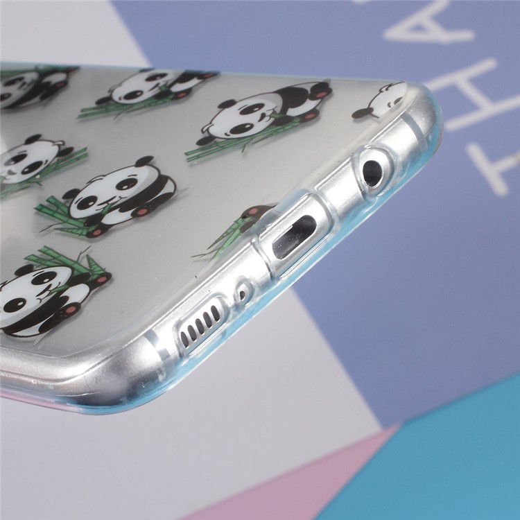 Squishy Soft 3D Silicone Kneading Panda TPU Case for Samsung Galaxy S8+ Plus SM-G955 - Panda Pattern-4