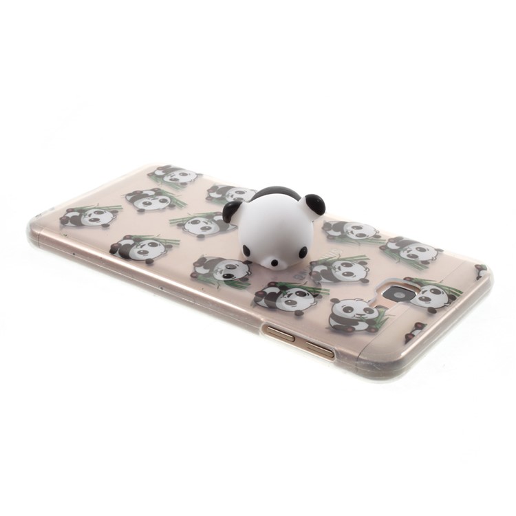 Squishy Kneading 3D Silicone Soft Panda TPU Case for Samsung Galaxy J7 Prime/On7 2016 - Panda Pattern-10
