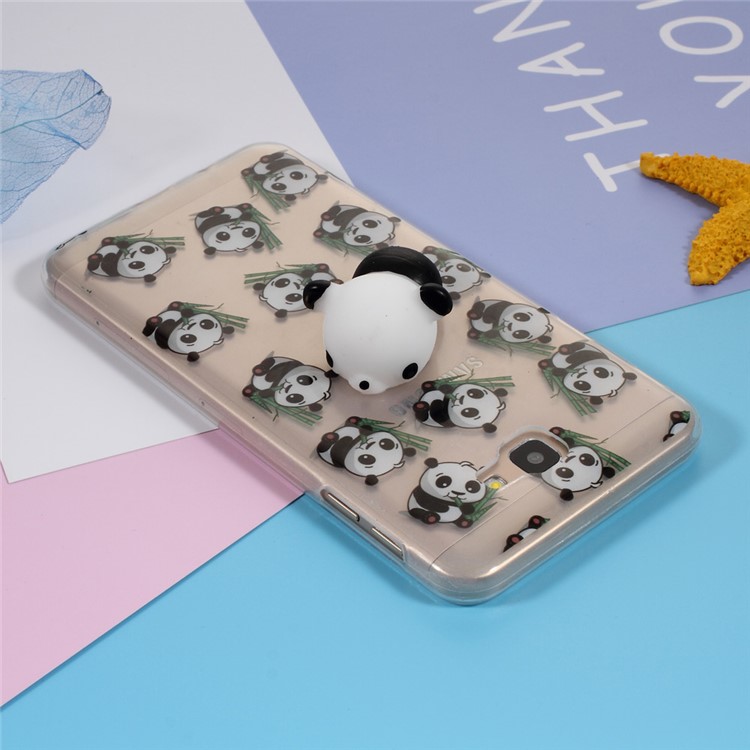 Squishy Kneading 3D Silicone Soft Panda TPU Case for Samsung Galaxy J7 Prime/On7 2016 - Panda Pattern-3