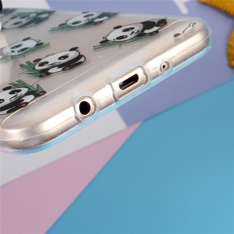 Squishy Kneading 3D Silicone Soft Panda TPU Case for Samsung Galaxy J7 Prime/On7 2016 - Panda Pattern-5