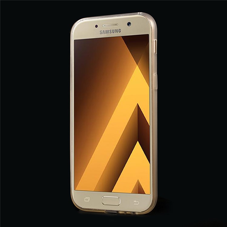 X-LEVEL Soft TPU Protective Mobile Phone Case for Samsung Galaxy A7 (2017) SM-A720 - Transparent-2