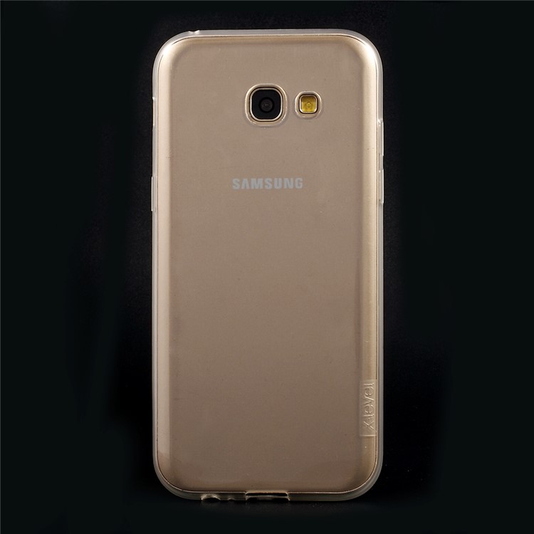 X-LEVEL Soft TPU Protective Mobile Phone Case for Samsung Galaxy A7 (2017) SM-A720 - Transparent-3