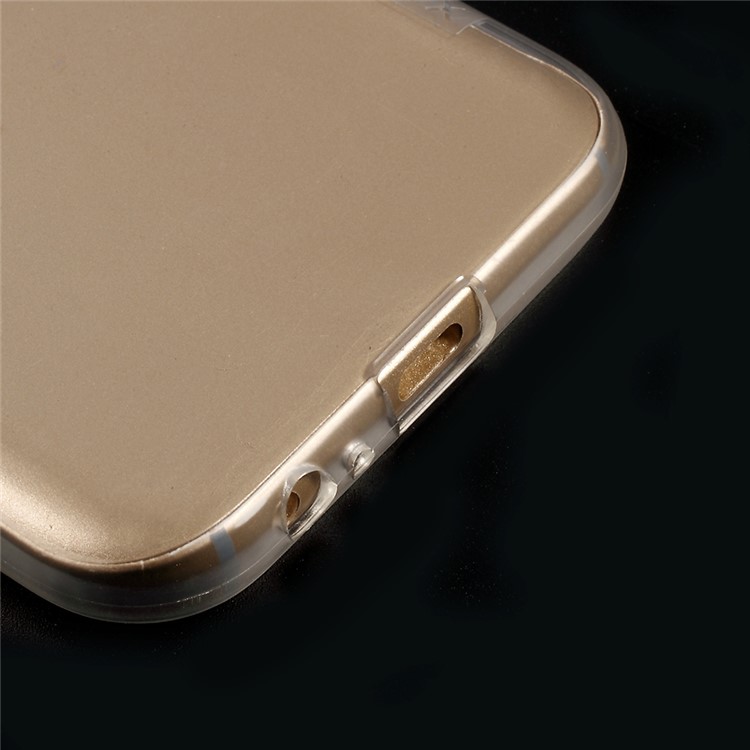X-LEVEL Soft TPU Protective Mobile Phone Case for Samsung Galaxy A7 (2017) SM-A720 - Transparent-6