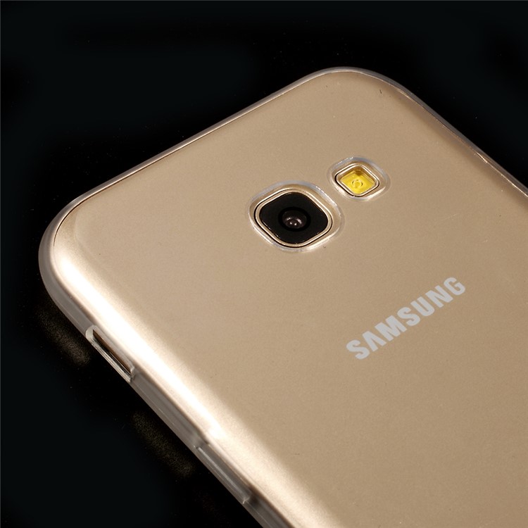 X-LEVEL Soft TPU Protective Mobile Phone Case for Samsung Galaxy A7 (2017) SM-A720 - Transparent-7