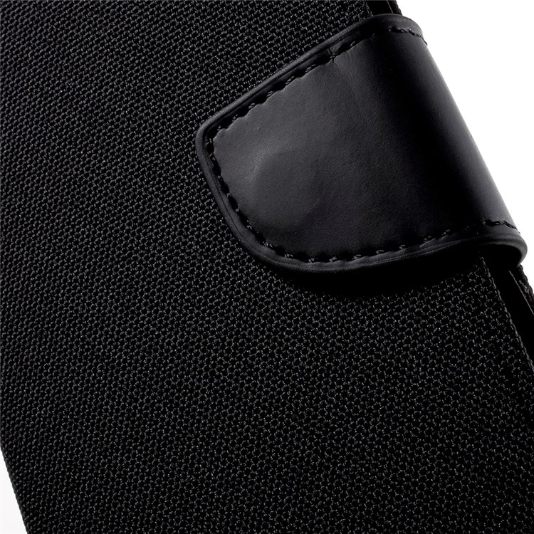 MERCURY GOOSPERY Canvas Diary Leather Case for Samsung Galaxy J5 (2017) - Black-7