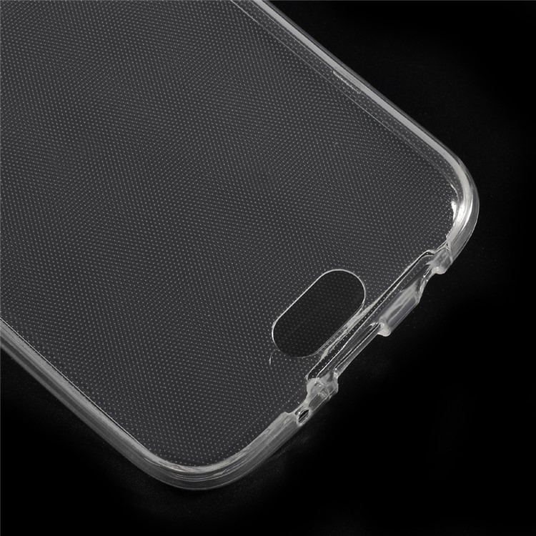 Touchable Front + Back TPU Shell Cover for Samsung Galaxy J5 (2017) J530 EU Version - Transparent-5