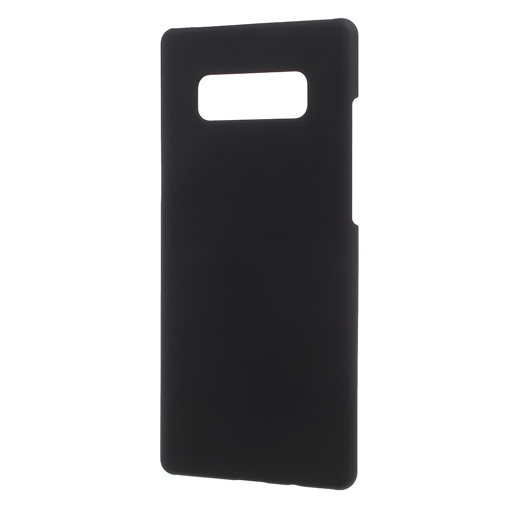 Rubberized PC Hard Shell for Samsung Galaxy Note 8 - Black-2