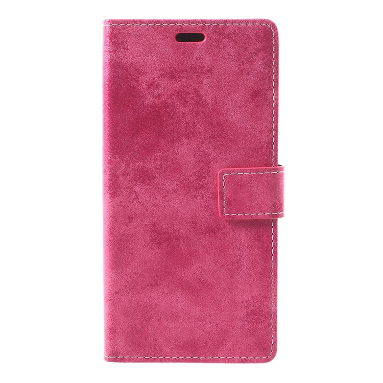 

Retro Style Wallet Stand Leather Flip Protective Shell for Samsung Galaxy Note 8 - Rose