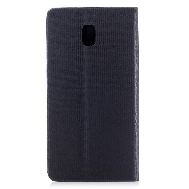 Contrast Color Leather Card Holder Phone Case with Stand for Samsung Galaxy J5 (2017) EU / Asia Version - Black-2
