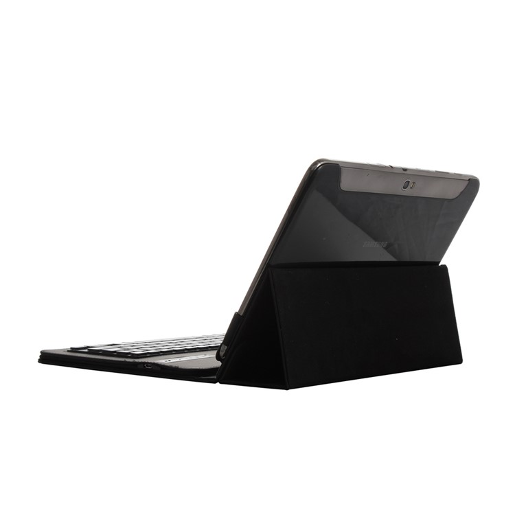 Universal Bluetooth Keyboard Leather Stand Case for 9-10.1 inch Tablet PC - Black-4