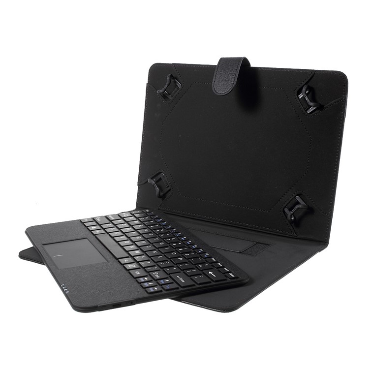 Bluetooth Keyboard with Leather Stand Case for iPad Air 2 / HTC Google Nexus 9, Size: 180-266mm - Black-10