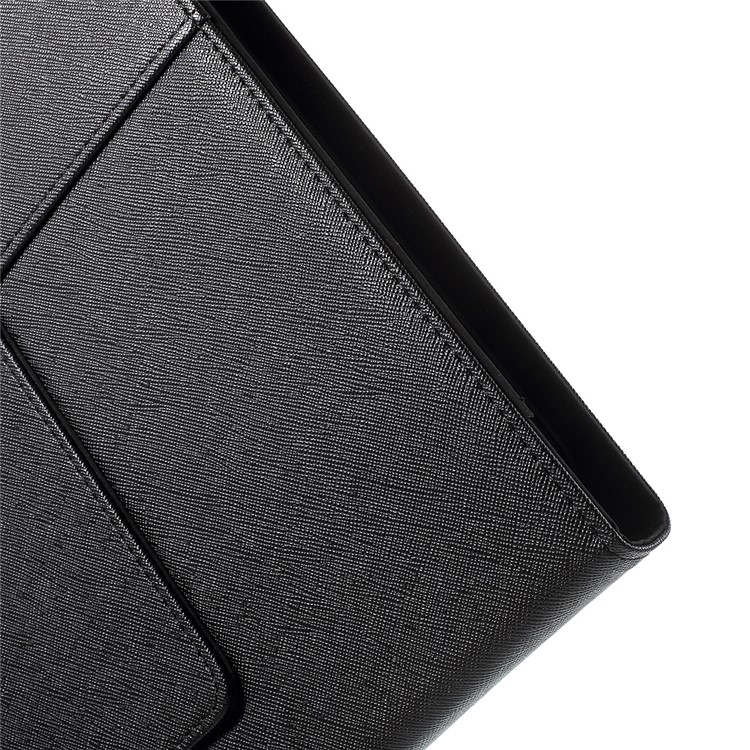 Bluetooth Keyboard with Leather Stand Case for iPad Air 2 / HTC Google Nexus 9, Size: 180-266mm - Black-14