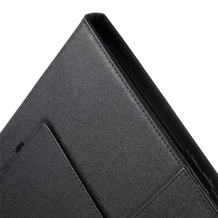 Bluetooth Keyboard with Leather Stand Case for iPad Air 2 / HTC Google Nexus 9, Size: 180-266mm - Black-15