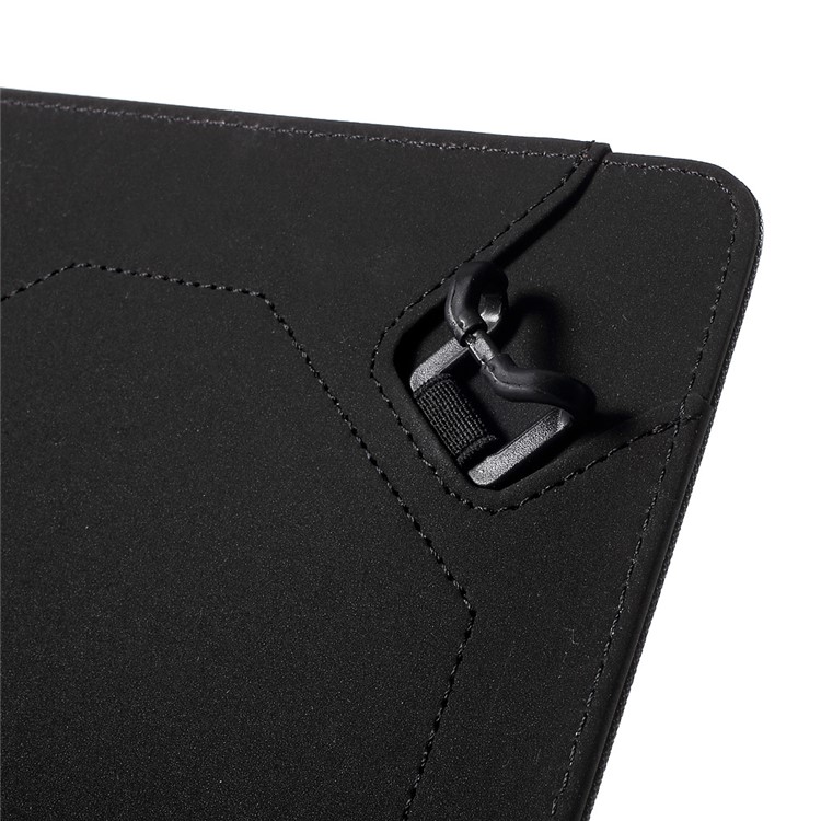 Bluetooth Keyboard with Leather Stand Case for iPad Air 2 / HTC Google Nexus 9, Size: 180-266mm - Black-16