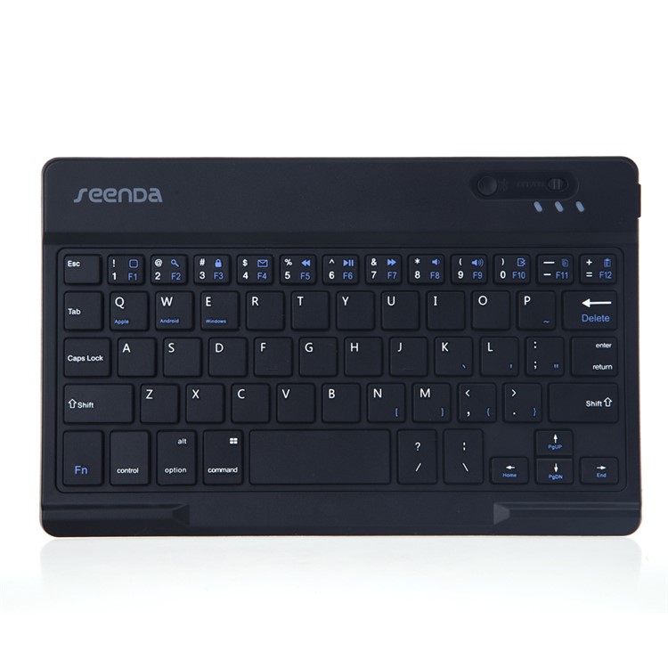 SEENDA IBK-08 Universal Bluetooth Keyboard Support Android iOS Windows OS - Black-1