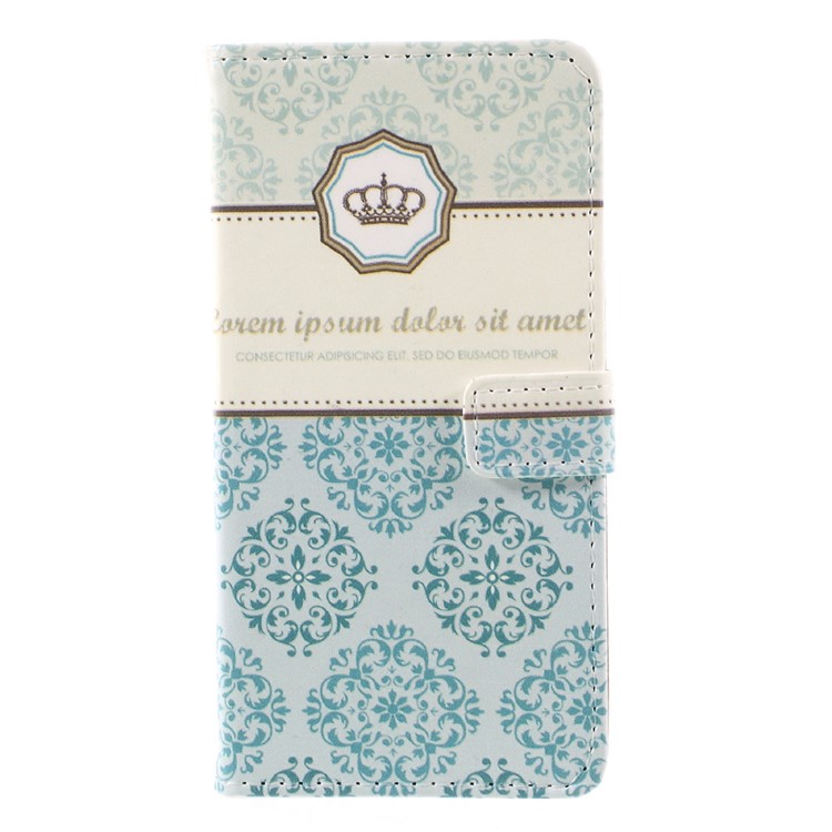 Pattern Printing Magnetic Leather Stand Case for Sony Xperia XZ1 Compact - Damask Flower-3