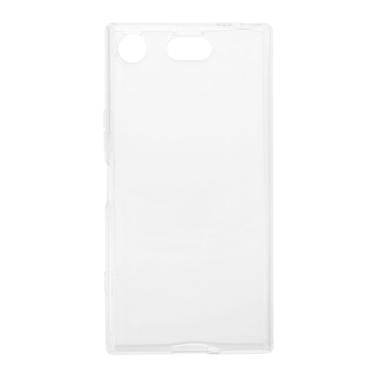 Para la Caja de TPU Suave Compacta de Sony Xperia XZ1 Clear Soft Con el Interior Sin Deslizamiento - Transparente-4