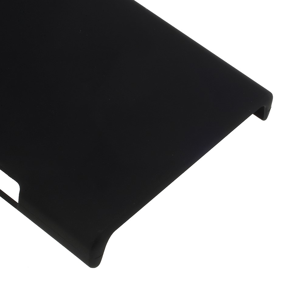 Rubberized PC Hard Shell for Sony Xperia XZ1 Compact - Black-5