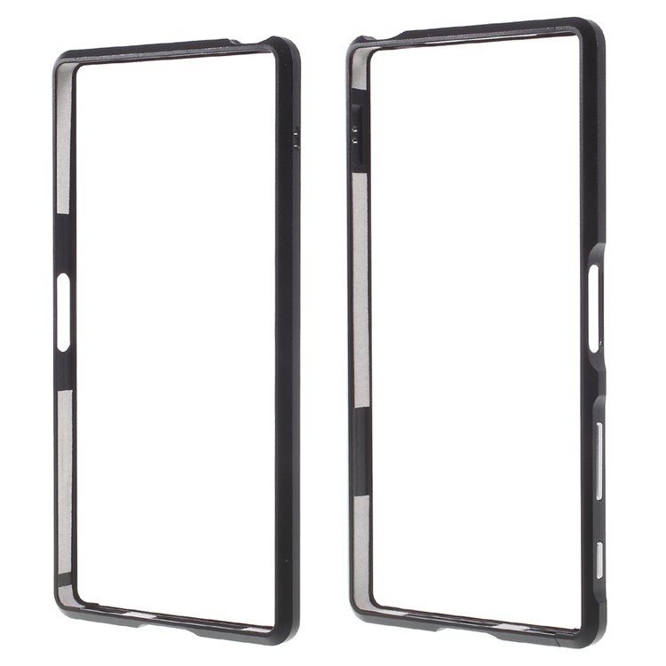 Screw Lock Aluminium Alloy Bumper Frame for Sony Xperia Z5 Premium - Black-1