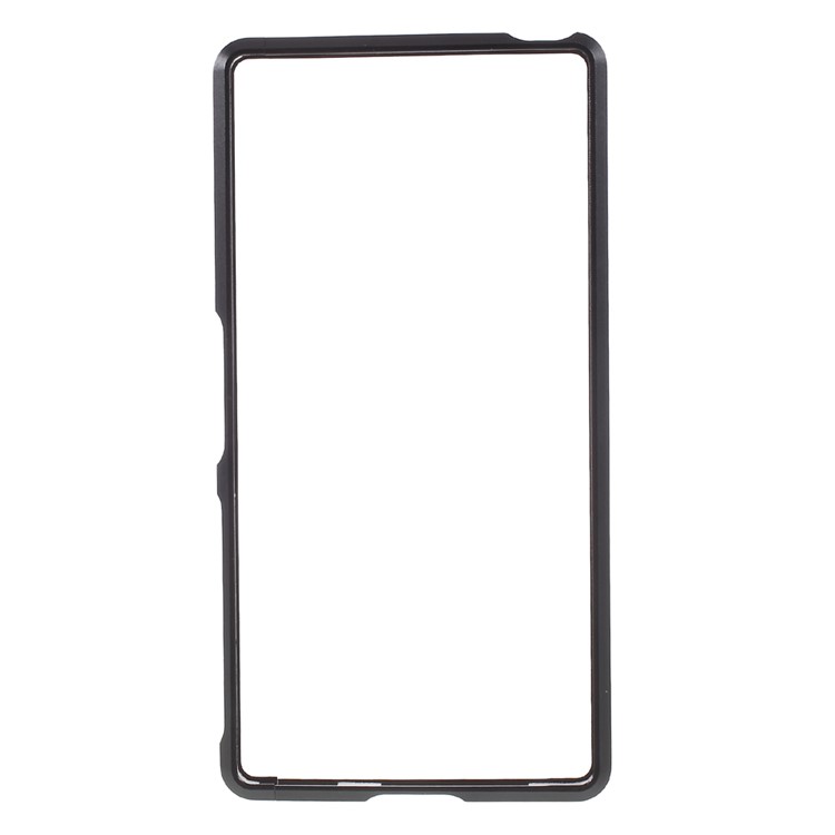 Screw Lock Aluminium Alloy Bumper Frame for Sony Xperia Z5 Premium - Black-2