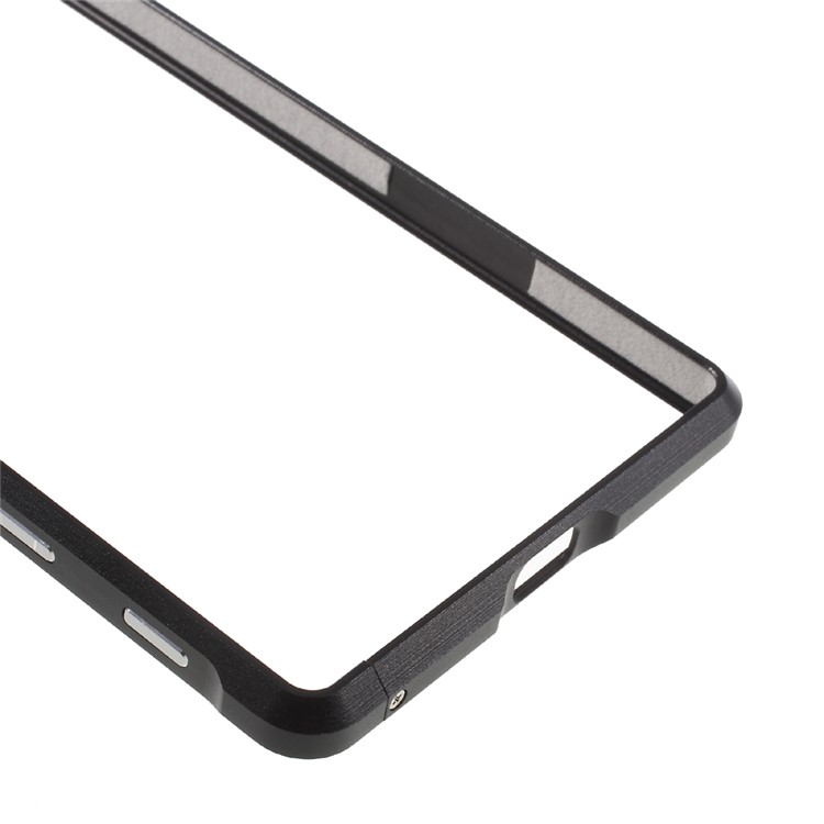 Screw Lock Aluminium Alloy Bumper Frame for Sony Xperia Z5 Premium - Black-4