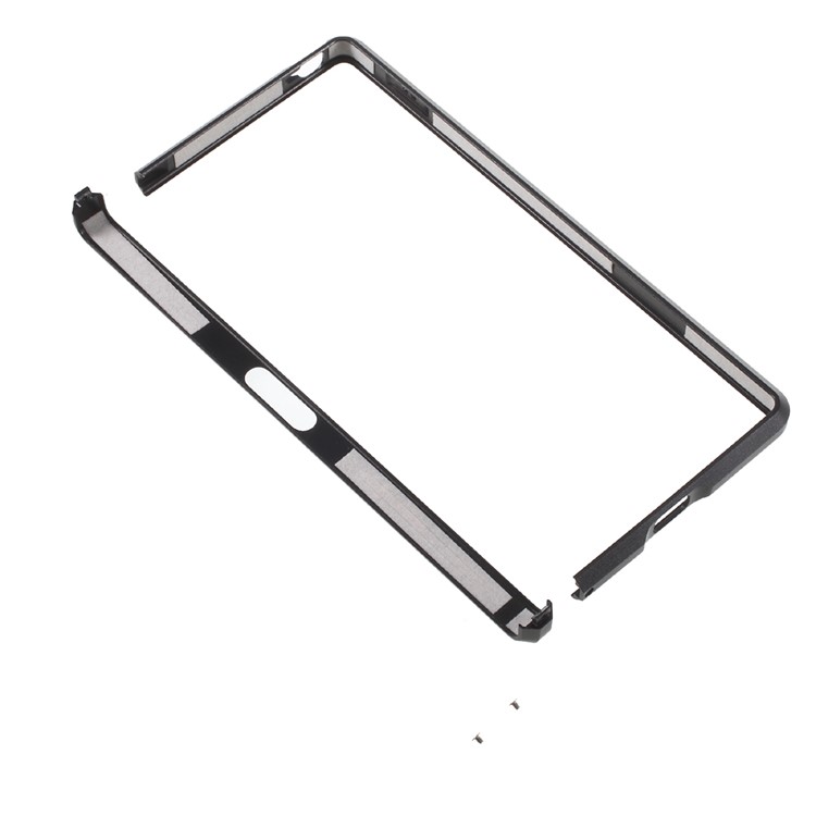 Screw Lock Aluminium Alloy Bumper Frame for Sony Xperia Z5 Premium - Black-7