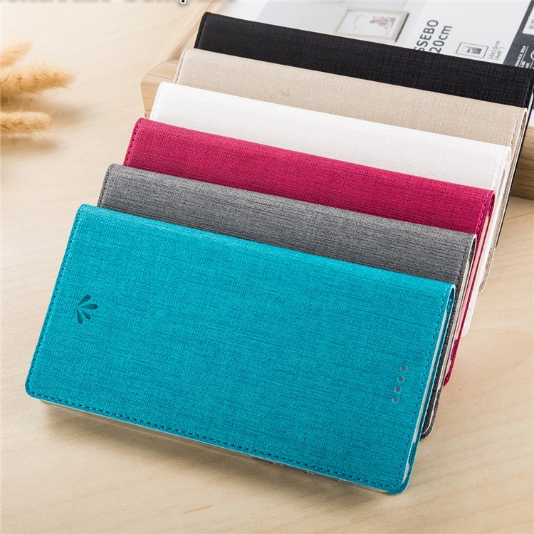 VILI DMX Style Auto-absorbed Flip Stand Leather Cellphone Cover for Sony Xperia XZ1 Compact - Rose-2