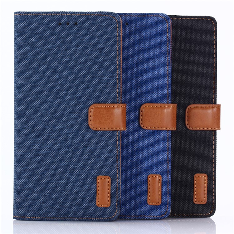 Bolsa de couro Oxford Wallet Leather Case para Sony Xperia XZ1 - Azul bebê-6