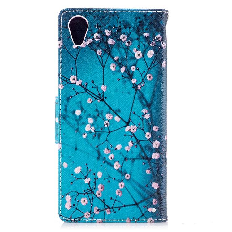 Pattern Printing PU Leather Wallet Stand Cell Phone Shell for Sony Xperia XA1 Plus - Wintersweet-3