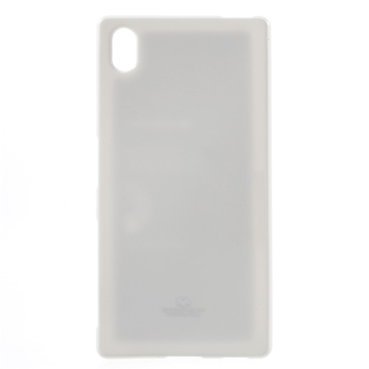 MERCURY GOOSPERY TPU Cover for Sony Xperia Z5 / Z5 Dual with Glitter Powder - White-1