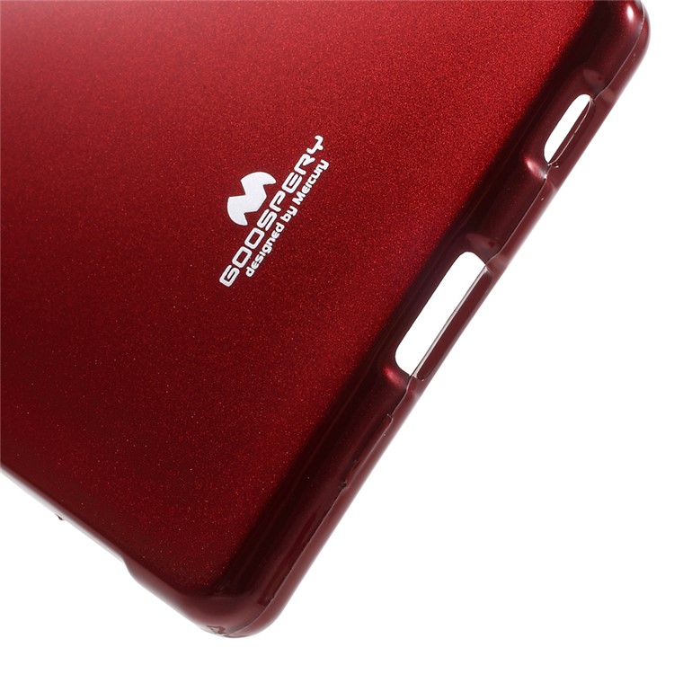MERCURY GOOSPERY TPU Shell for Sony Xperia Z5 / Z5 Dual with Glitter Powder - Red-4