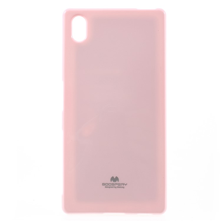 MERCURY GOOSPERY TPU Shell for Sony Xperia Z5 / Z5 Dual with Glitter Powder - Pink-1