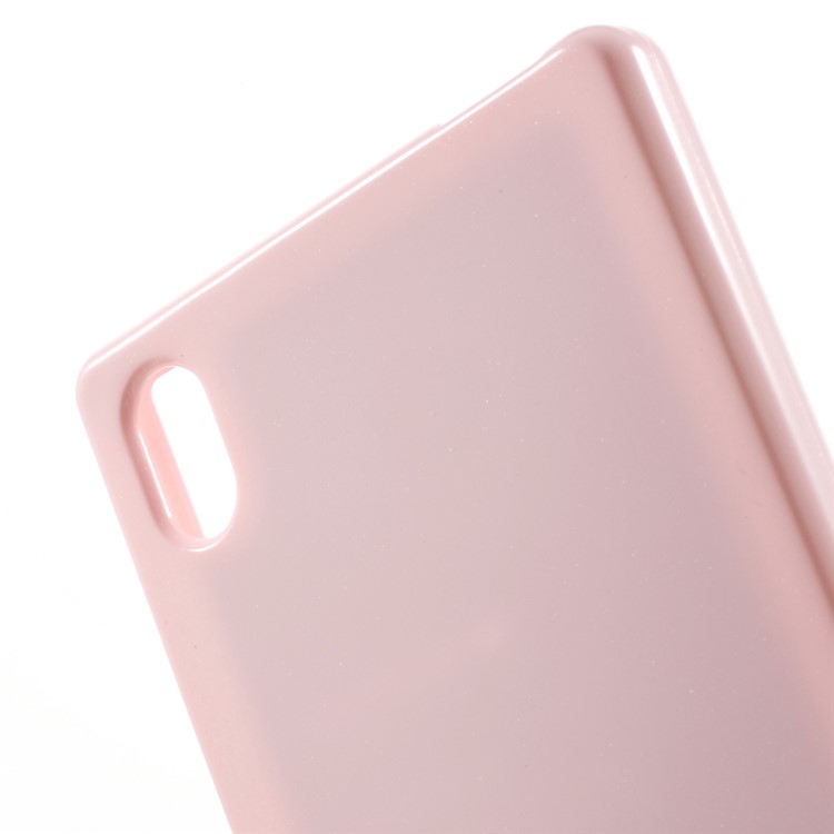 MERCURY GOOSPERY TPU Shell for Sony Xperia Z5 / Z5 Dual with Glitter Powder - Pink-5