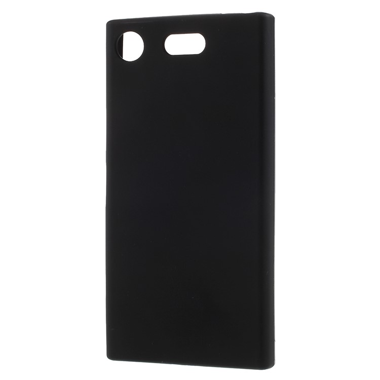For Sony Xperia XZ1 Compact Double-sided Matte Back Cover TPU Case - Black-2