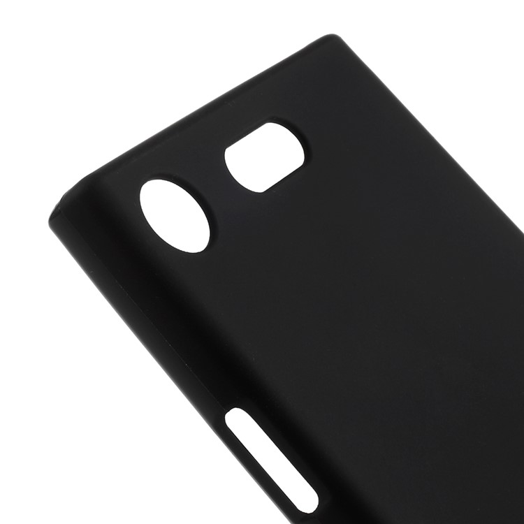 For Sony Xperia XZ1 Compact Double-sided Matte Back Cover TPU Case - Black-4