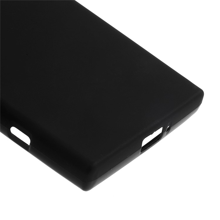 For Sony Xperia XZ1 Compact Double-sided Matte Back Cover TPU Case - Black-5