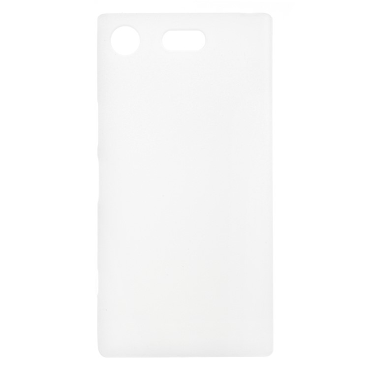 For Sony Xperia XZ1 Compact Double-sided Matte TPU Phone Casing - White-1