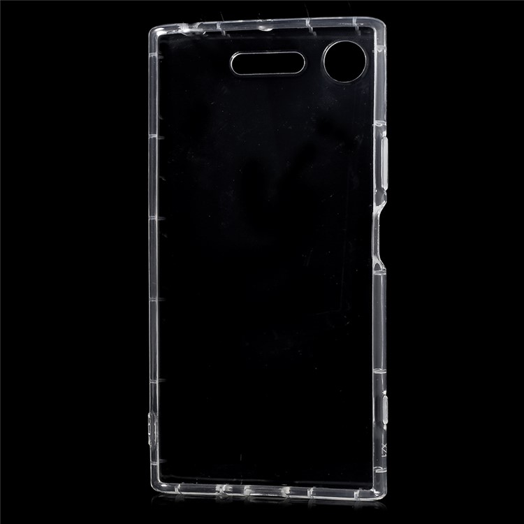 Drop-proof Transparent TPU Back Phone Case for Sony Xperia XZ1-4