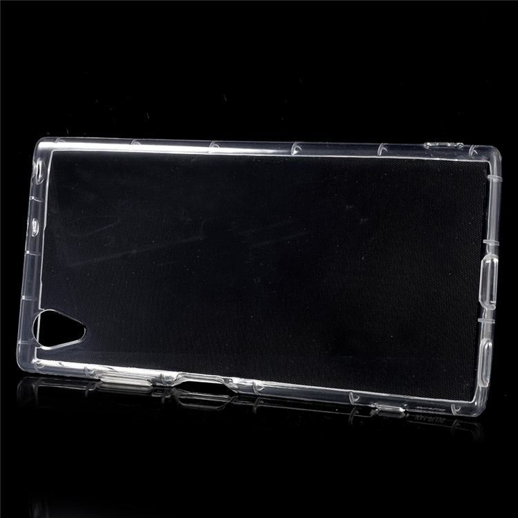 Clear TPU Flexible Case for Sony Xperia XA1 Plus - Transparent-2