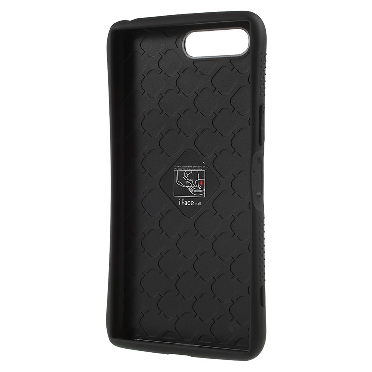 IFACE MALL PC + TPU Hybrid Case for Sony Xperia XZ Premium - Black-3