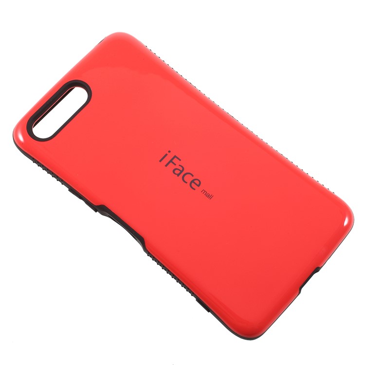 IFACE MALL PC + TPU Hybrid Phone Featherweight Case for Sony Xperia XZ Premium - Watermelon Red-1