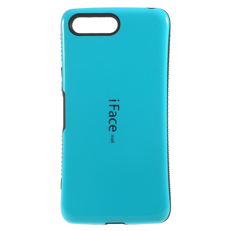 IFACE MALL PC + TPU Combo Shell Case for Sony Xperia XZ Premium - Baby Blue-2