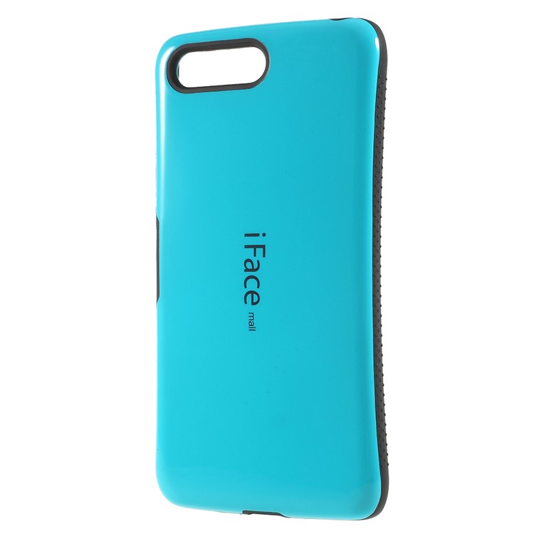 IFACE MALL PC + TPU Combo Shell Case for Sony Xperia XZ Premium - Baby Blue-3