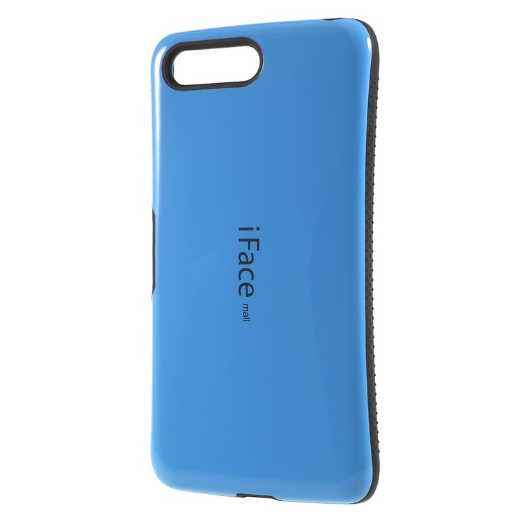 IFACE MALL PC + TPU Combo Cover for Sony Xperia XZ Premium - Dark Blue-3