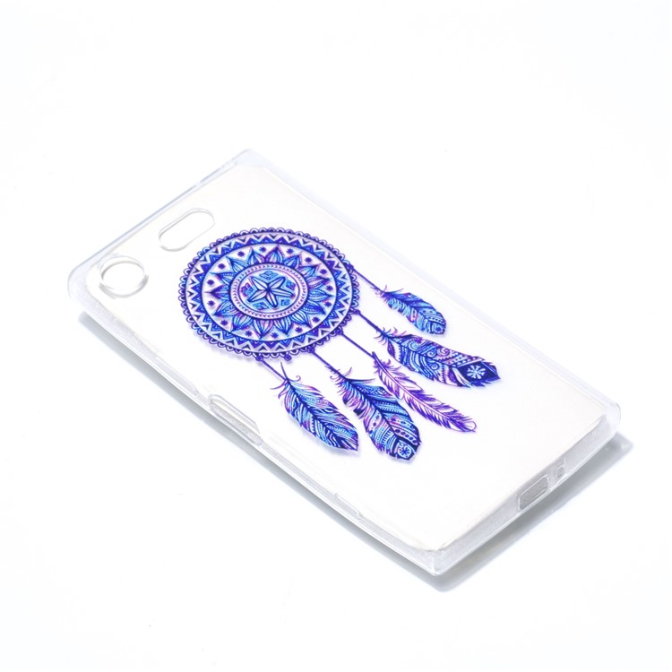Pattern Printing TPU Soft Case for Sony Xperia XZ1 Compact - Dream Catcher-3