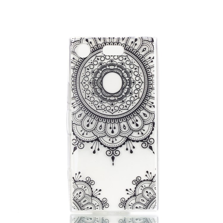 Pattern Printing TPU Cover Shell for Sony Xperia XZ1 Compact - Mandala Pattern-2